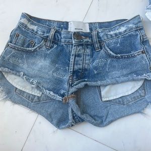 One teaspoon Medusa Shorts, size 22, good condition